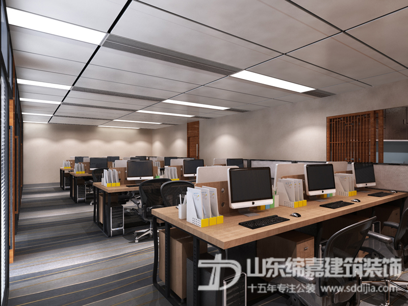 濟(jì)南辦公室裝修的實用隔斷方法，如何有效利用空間