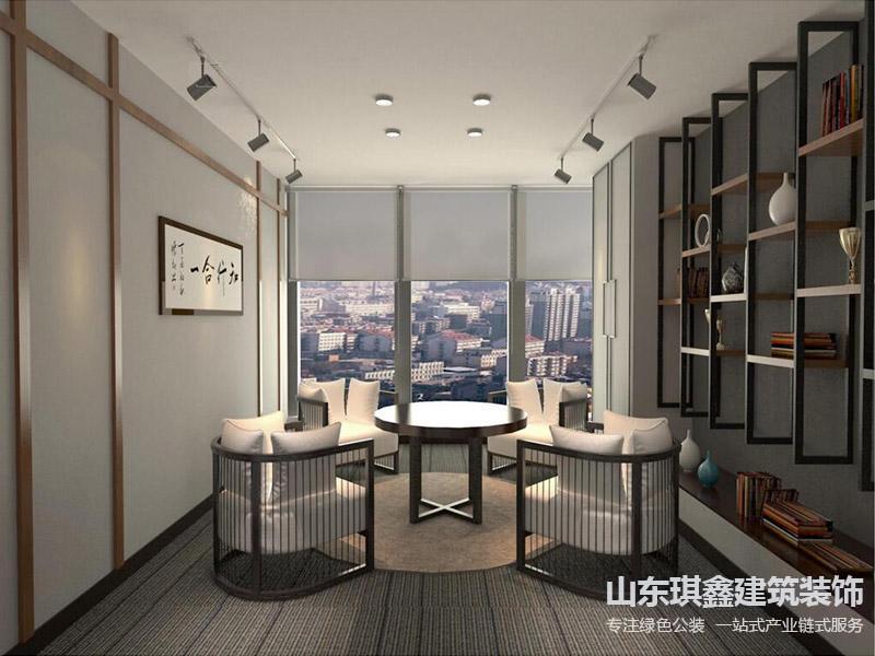 濟南辦公室裝修合理利用空間布局節(jié)約成本兼顧高級感